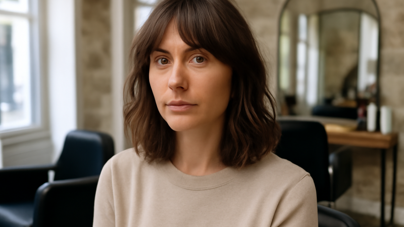 Cheveux mi long avec frange : choisir