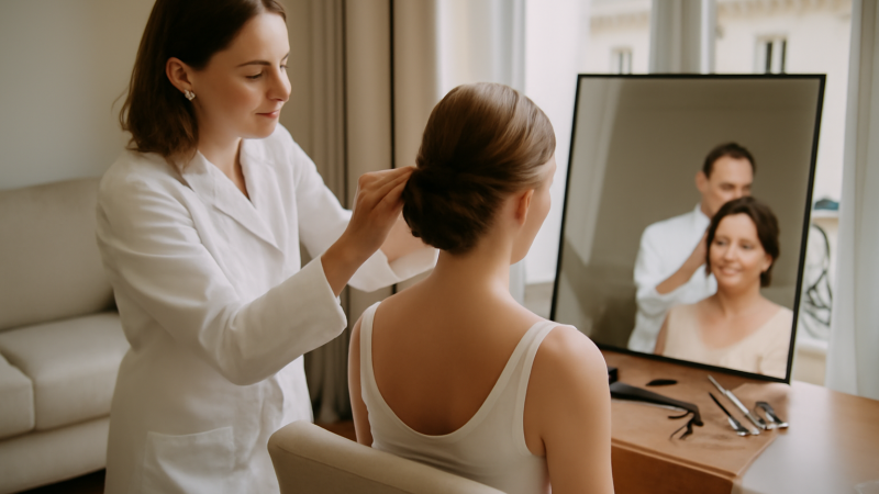 Chignon pour mariage : idées faciles & tendances