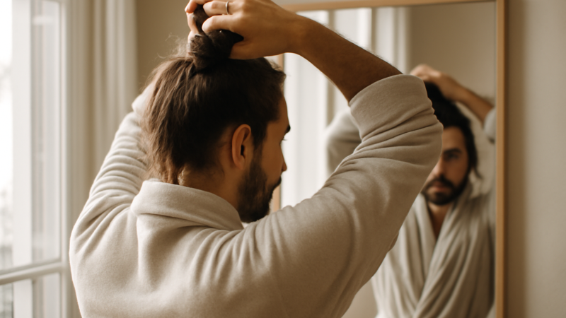 Man bun : guide simple pour réussir sa coupe