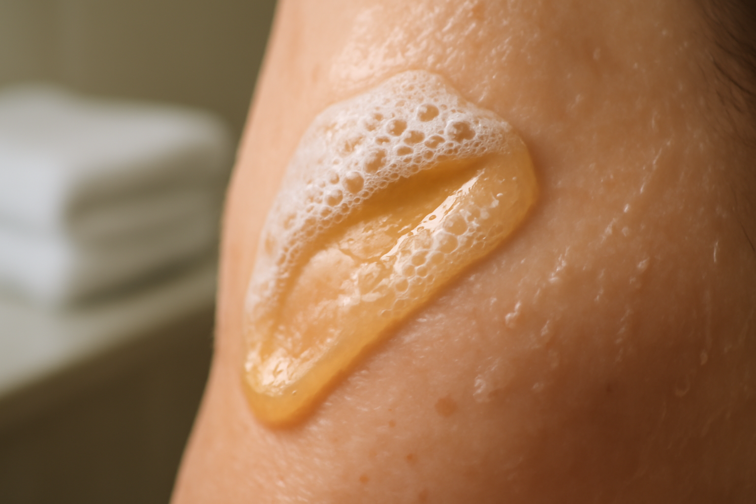 Nettoyage visage : mousse ou gel nettoyant sur peau humide