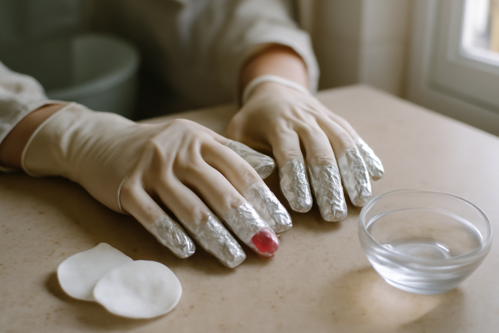 Comment enlever vernis semi permanent (méthode douce)