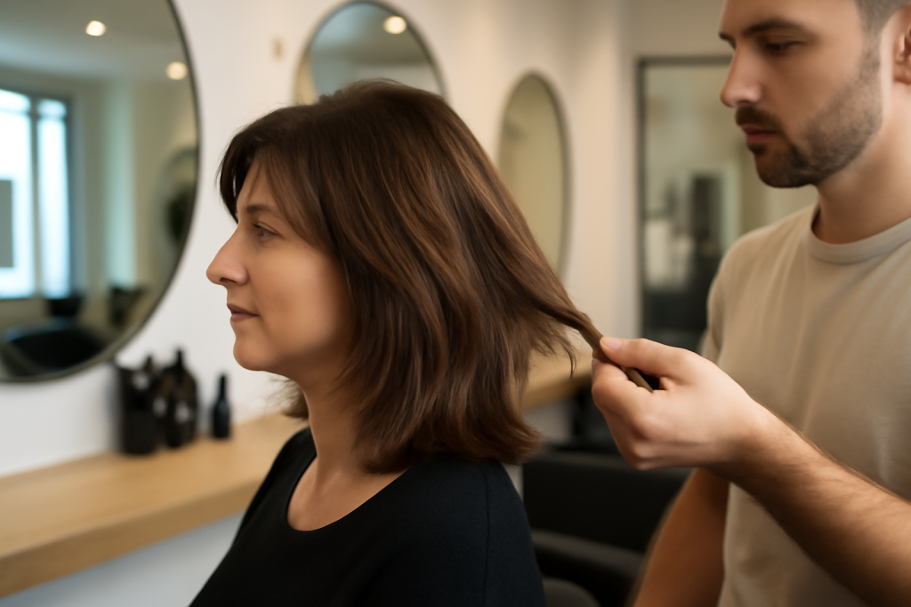 Coupe dégradée femme mi-long : idées & conseils