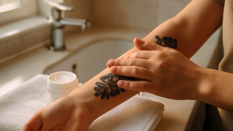 Crème tatouage : choisir pour bien cicatriser
