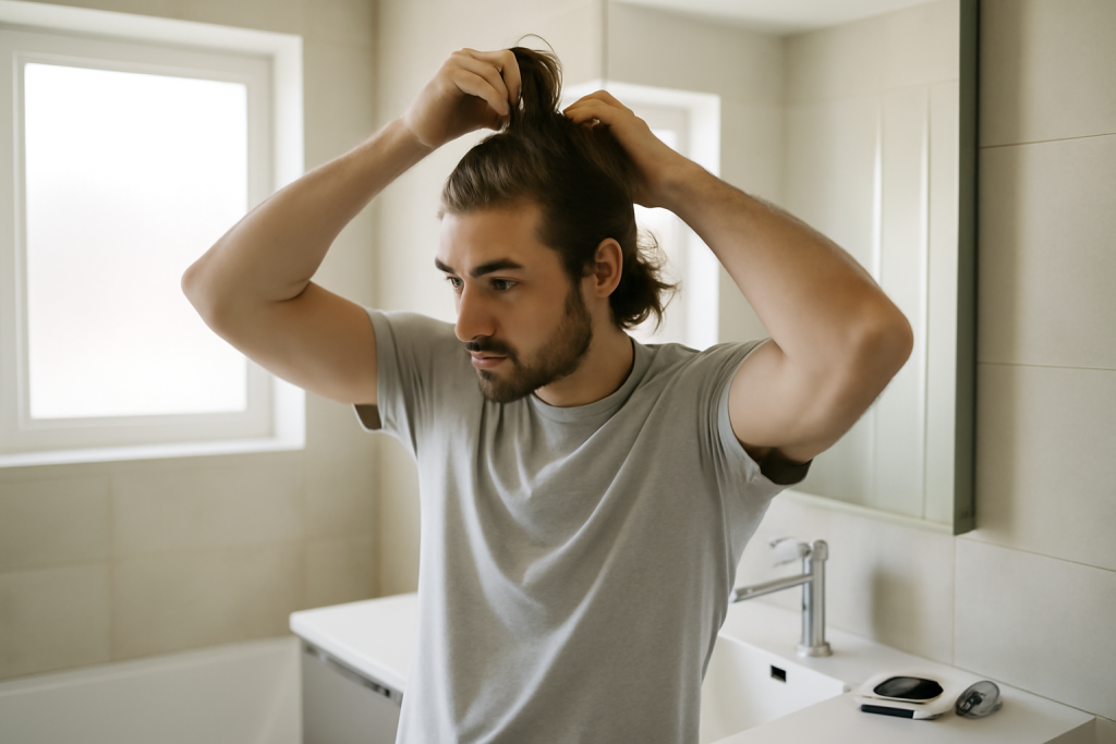 Man buns : guide simple pour réussir ce chignon