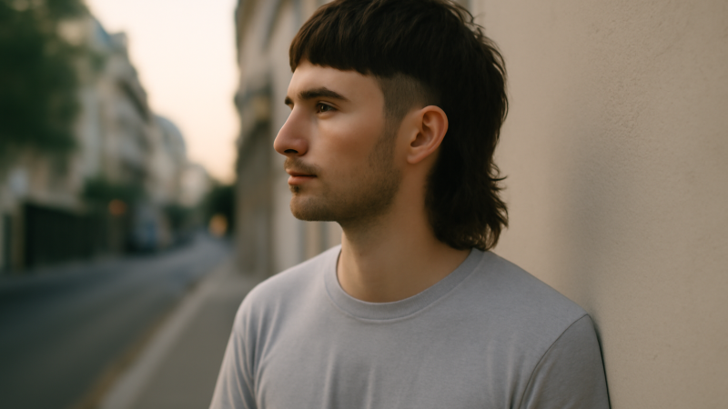 Mullet homme : guide simple pour l’adopter