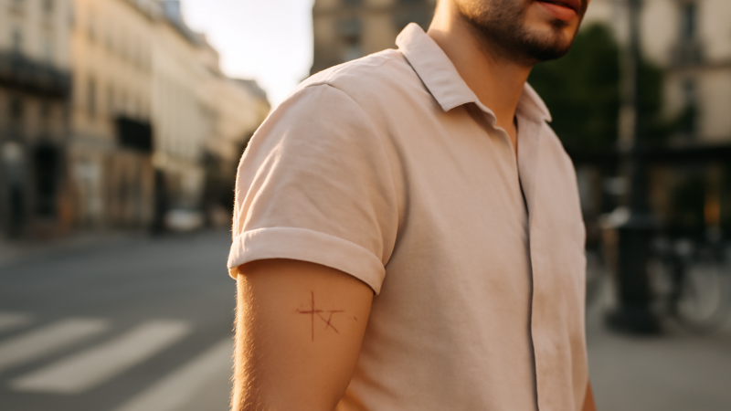 Petit tatouage avant bras homme : idées discrètes