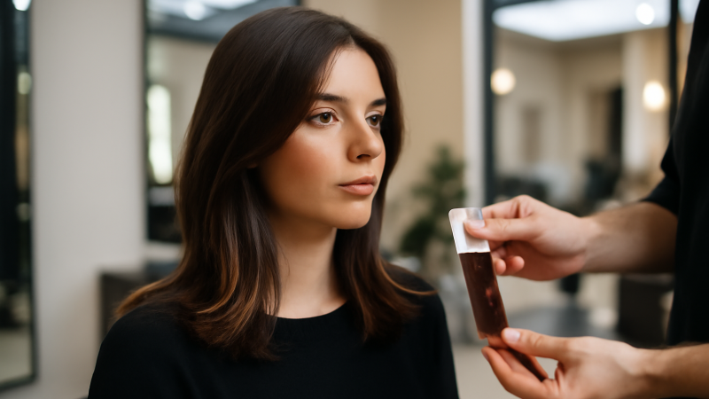 Cheveux bruns : nuances & colorations tendance