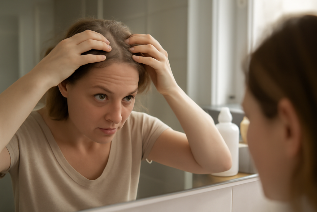Femme perte de cheveux : causes & premiers gestes