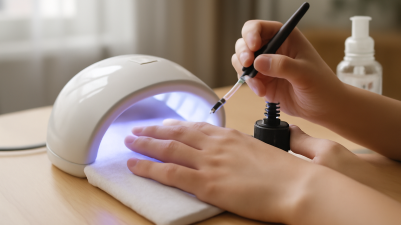 Pose vernis semi permanent : tutoriel pas à pas
