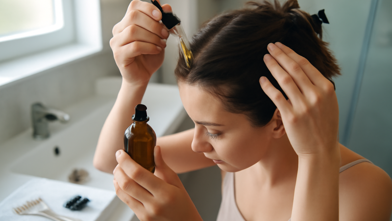 Huile de romarin cheveux : mode d’emploi