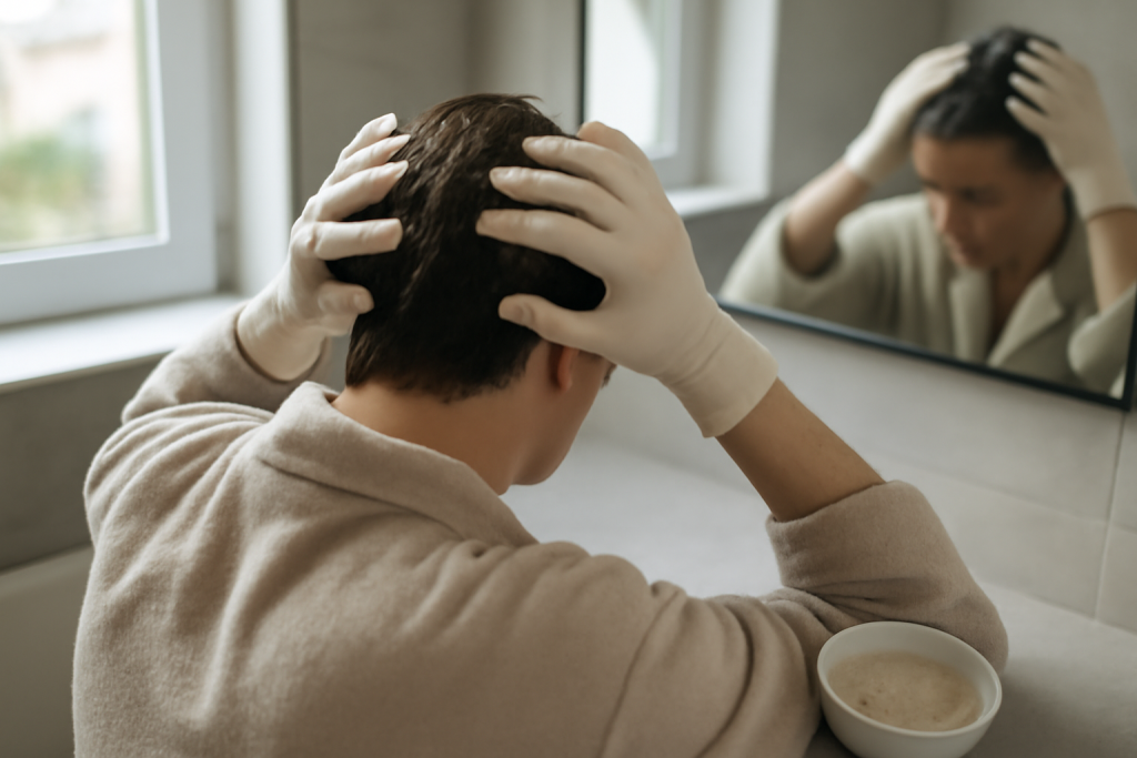 Gommage cheveux : bienfaits & fréquence