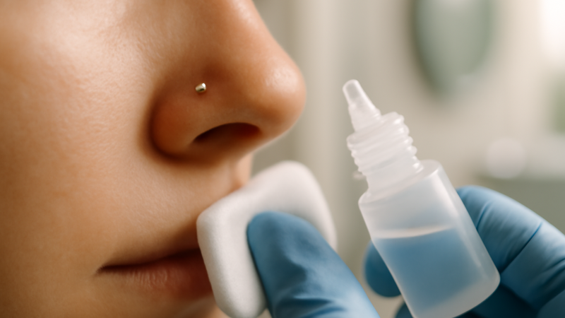 Nostril : piercing, douleur et cicatrisation